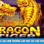 Những sai lầm thường gặp khi soi cầu rồng hổ